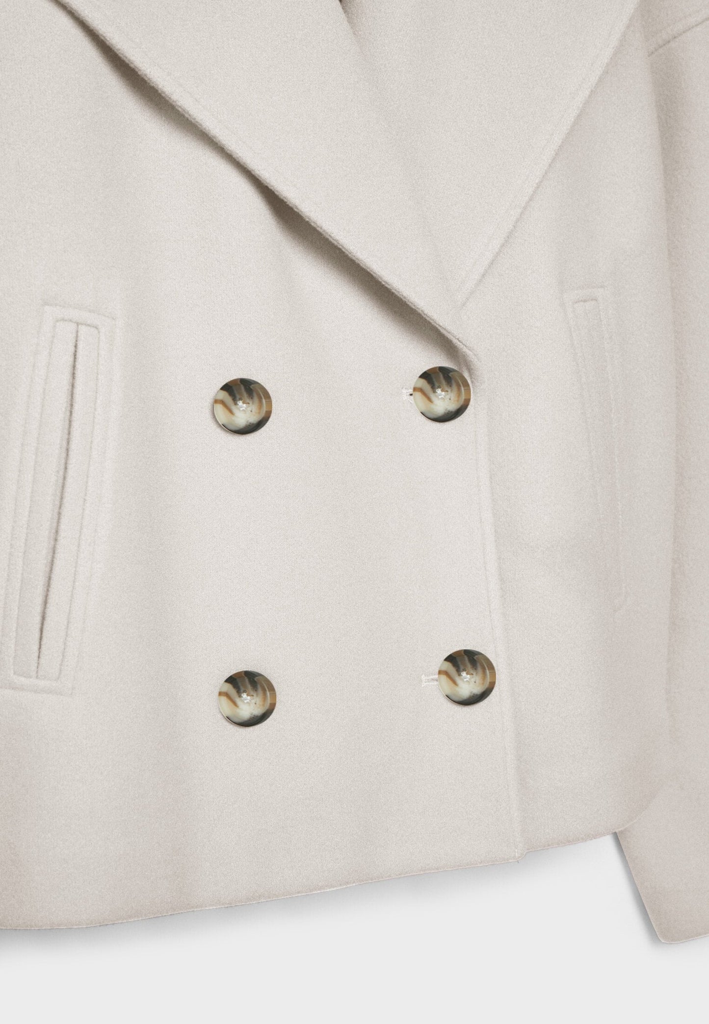 Camille | Women’s Cropped Double-Breasted Jacket – Elegant & Modern Style Staple