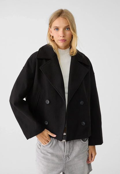 Camille | Women’s Cropped Double-Breasted Jacket – Elegant & Modern Style Staple